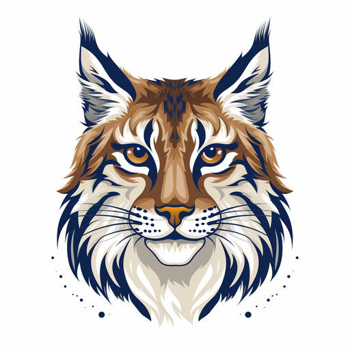 Minimalist Art Style Bobcat Graphics: High-Res 4K & Vector – IMAGELLA