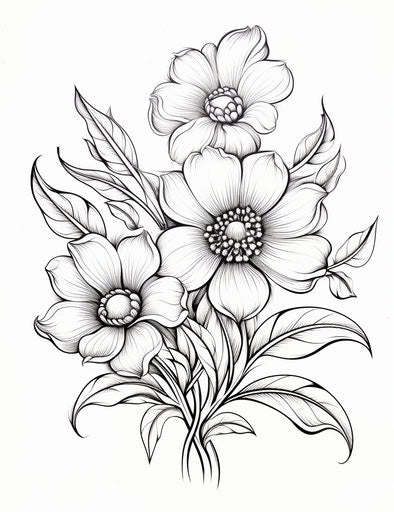 Dexterity & Fun: Spring Coloring Pages for Kids