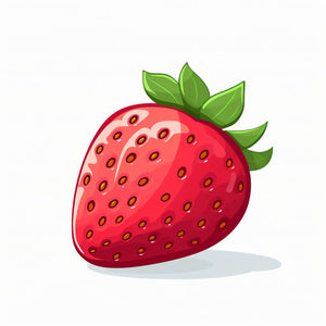 Strawberry SVG, PNG, EPS clipart and seamless patterns