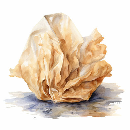 4K Vector Tissue Clipart in Oil Painting Style