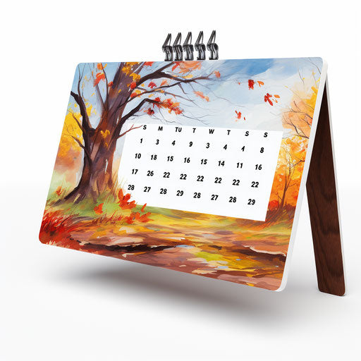 Calendar Clipart in Oil Painting Style: HD Vector, 4K – IMAGELLA