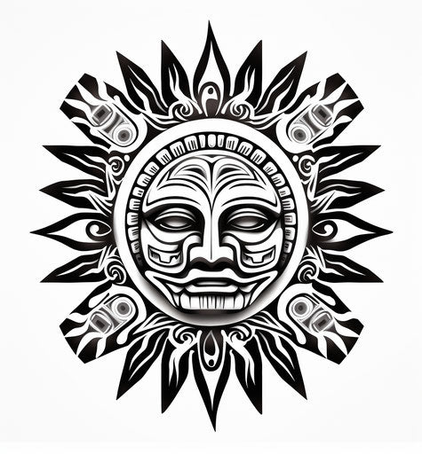 Artful Polynesian Tattoo Sketches – IMAGELLA