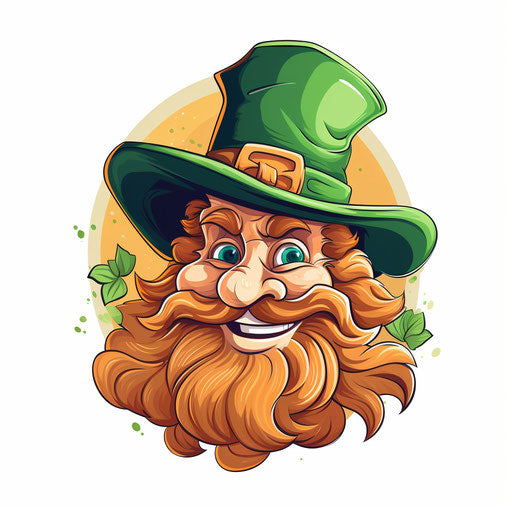 Leprechaun Clipart in Pastel Colors Art Style: HD Vector, 4K – IMAGELLA