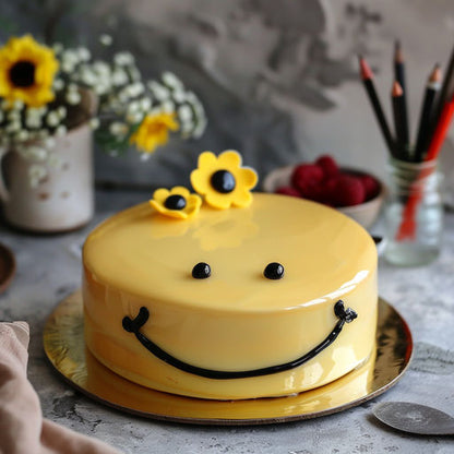 Emoji Cake for Mindfulness and Meditation Apps